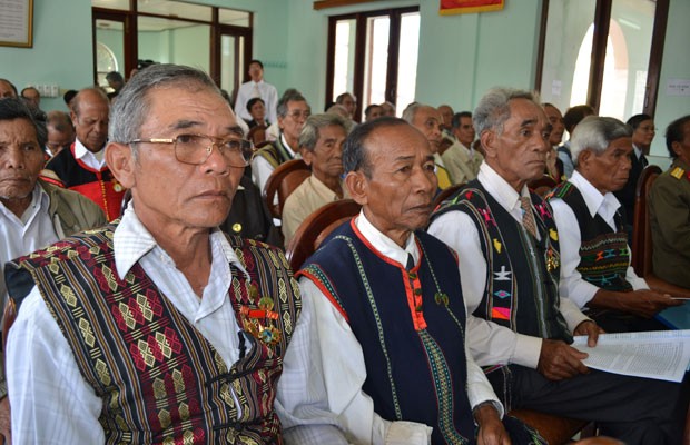 200 village patriarchs of ethnic minorities praised - ảnh 1